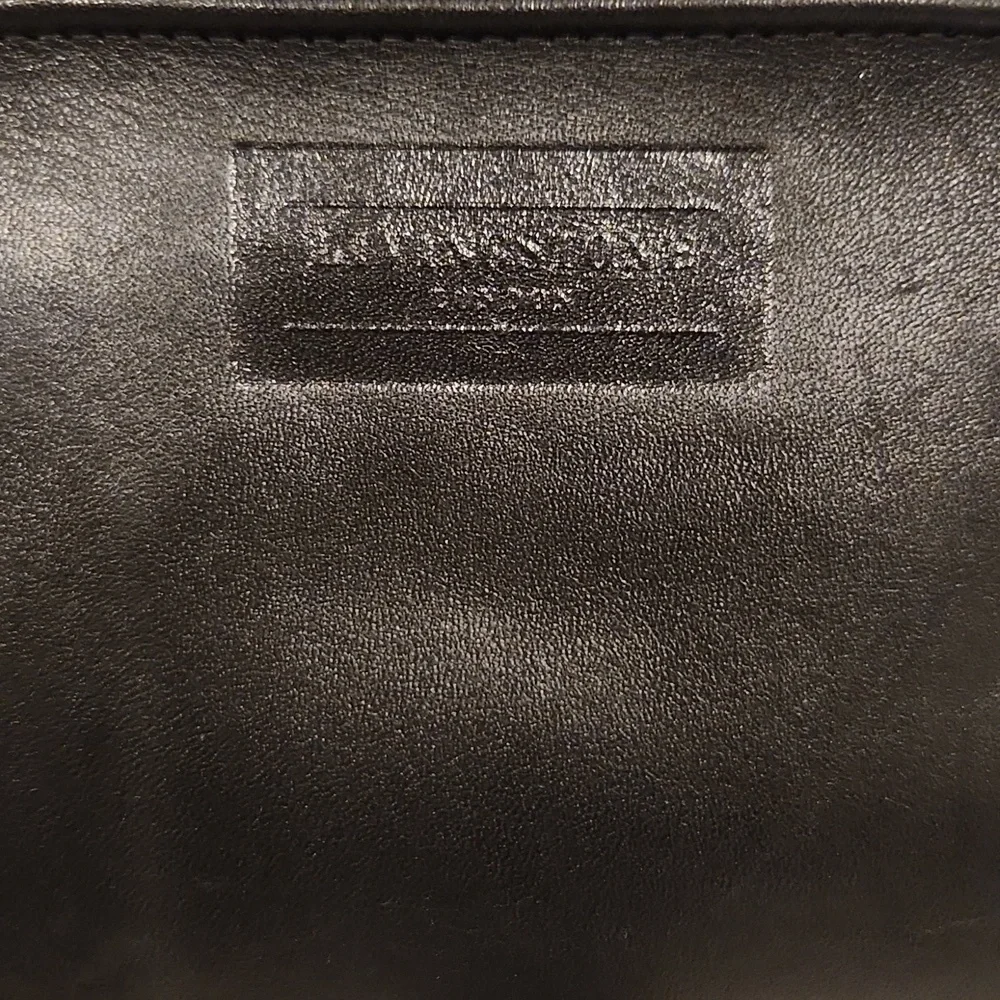 Livingstone London Black Leather Jewelry Roll - Picture 5 of 6